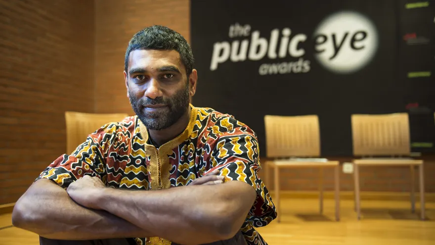 El activista sudafricano Kumi Naidoo