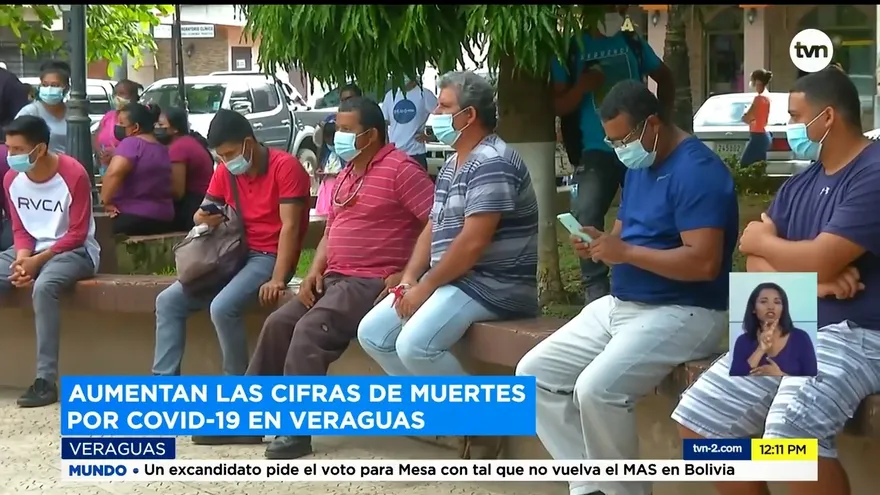 Aumenta cifra de contagios de COVID en Veraguas