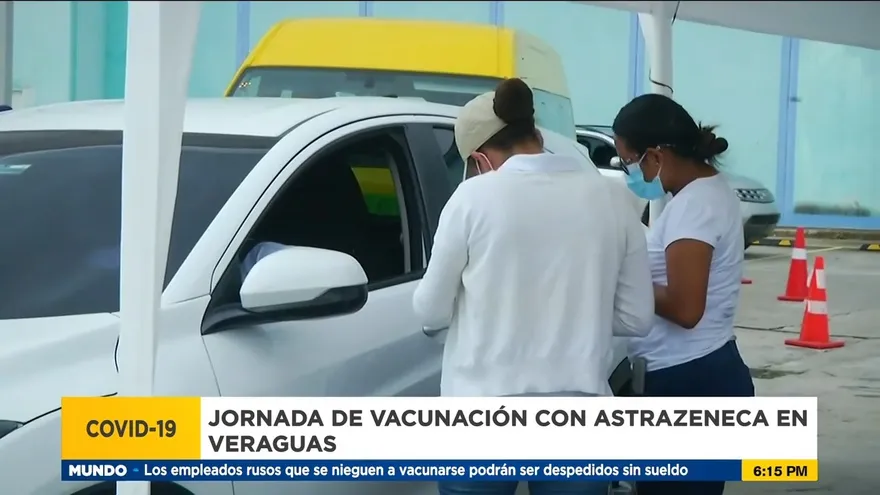 Amplían centros de vacunación con AstraZenaca en Veraguas