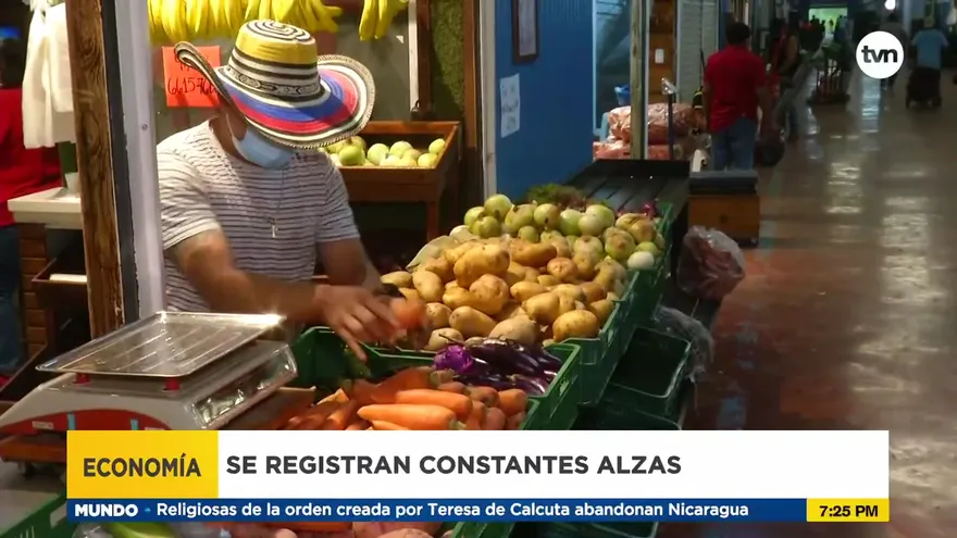 Canasta básica registra incrementos constantes