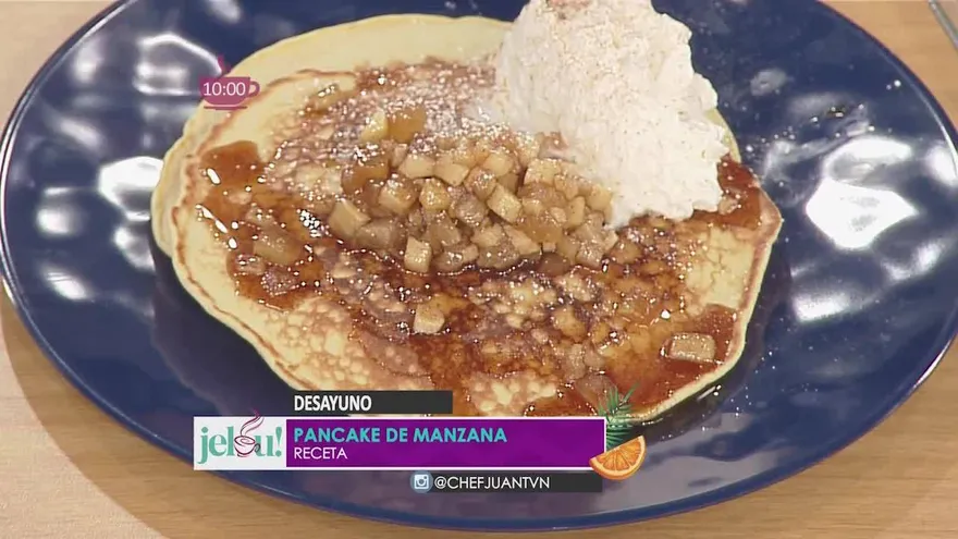 Pancakes de manzana