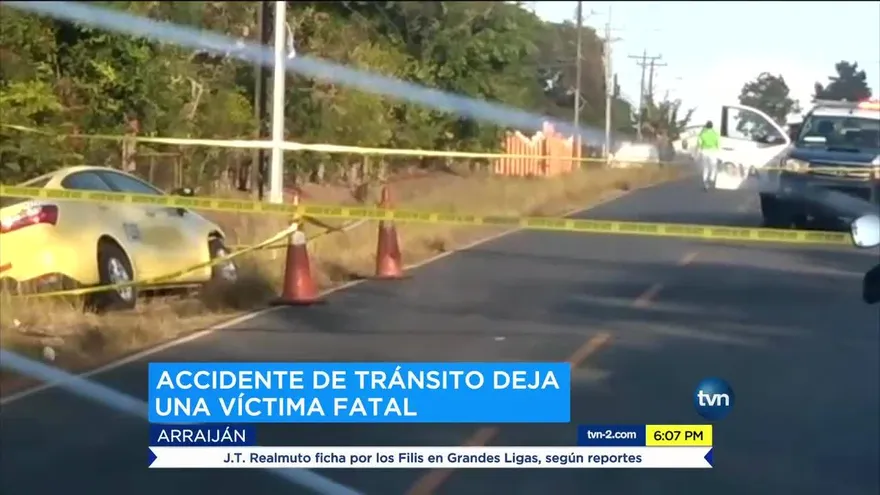 Un muerto y un herido deja accidente de tránsito en Arraiján