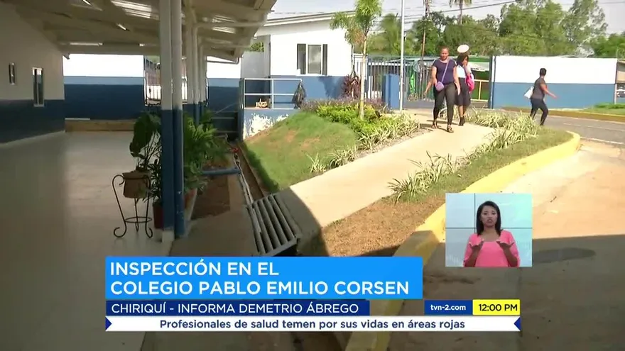 Inspeccionan colegio en Chiriquí con infraestructuras para personas con discapacidad