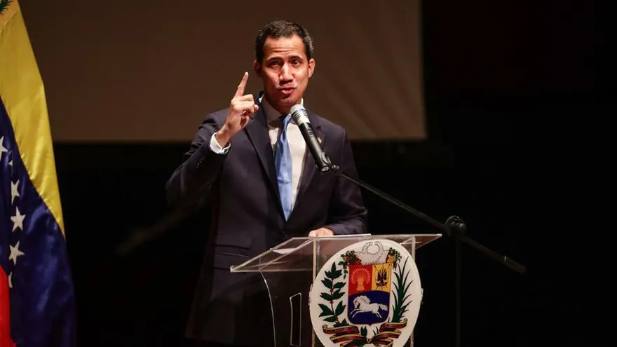 El presidente de la Asamblea Nacional (AN) de Venezuela, Juan Guaidó.