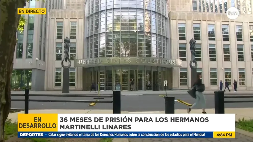 Hermanos Martinelli Linares fueron condenados a 36 meses de prisión