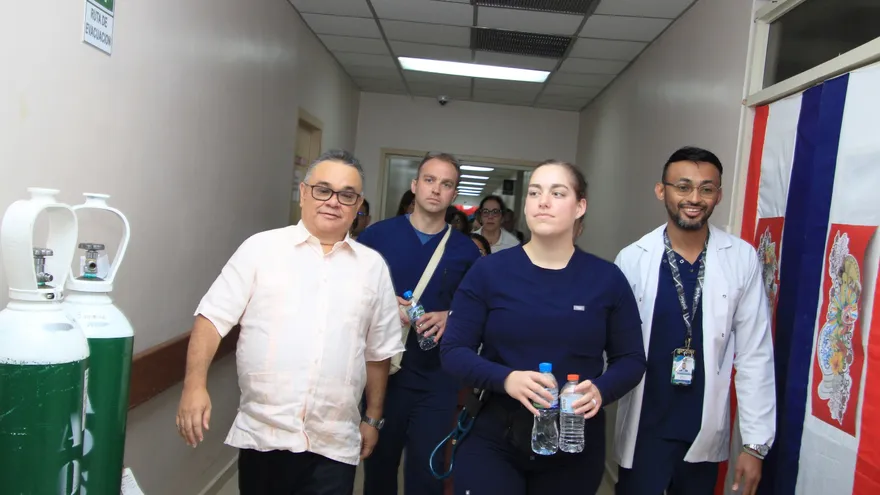 Médicos del Comando Sur se integran al hospital regional Nicolás A. Solano, de La Chorrera, Panamá Oeste.