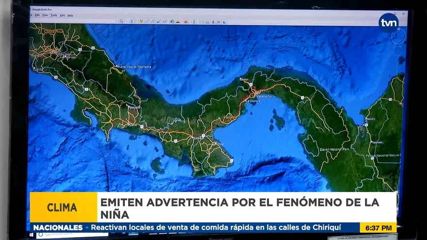 Advertencia por el Fenómeno de la Niña