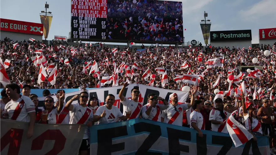 Aficionados de River Plate en el Mundial de Clubes