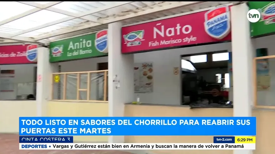 Sabores de El Chorrillo abre desde este martes tras 6 meses de pandemia