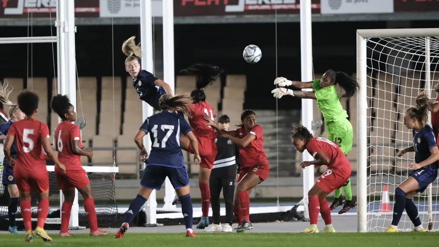 Panamá 0-2 Escocia (Partido amistoso femenino)