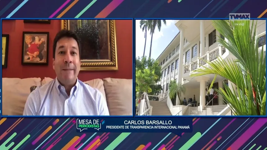 Mesa de periodistas - Entrevista a Carlos Barsallo de Transparencia Internacional Panamá