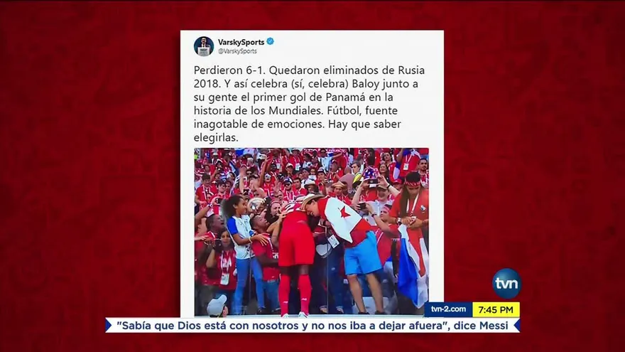 Familia de Felipe Baloy celebra histórico gol