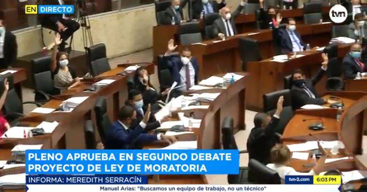 Pleno de la Asamblea aprueba en segundo debate proyecto de moratoria ...