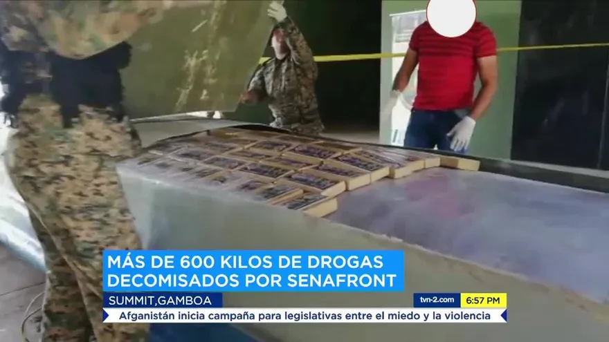 Decomisan más de 600 kilos de droga
