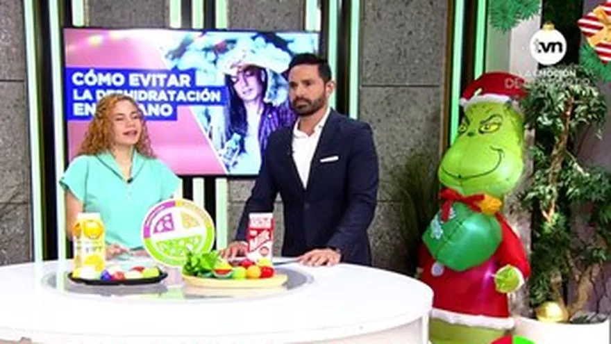 Conoce cómo mantenerte hidratado en tu alimentación