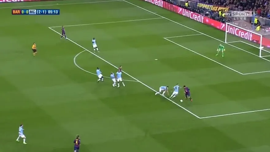 Barcelona 1-0 Manchester City - Champions League