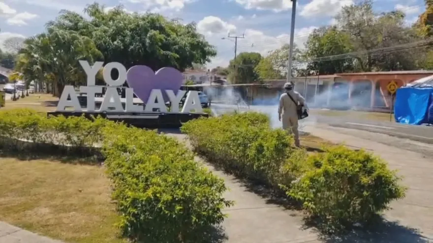 Realizan fumigación previa en Atalaya ante la llegadas peregrinos