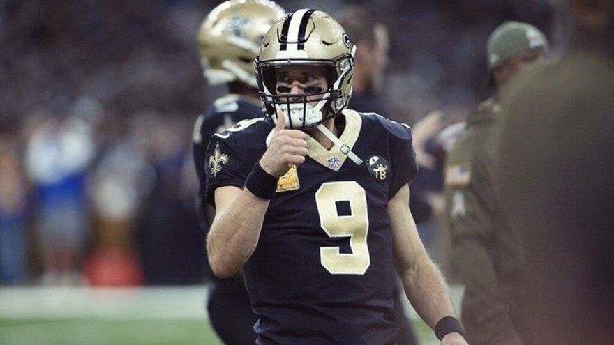 Drew Brees y los Saints quiten el invicto a los Rams, el último de la NFL
