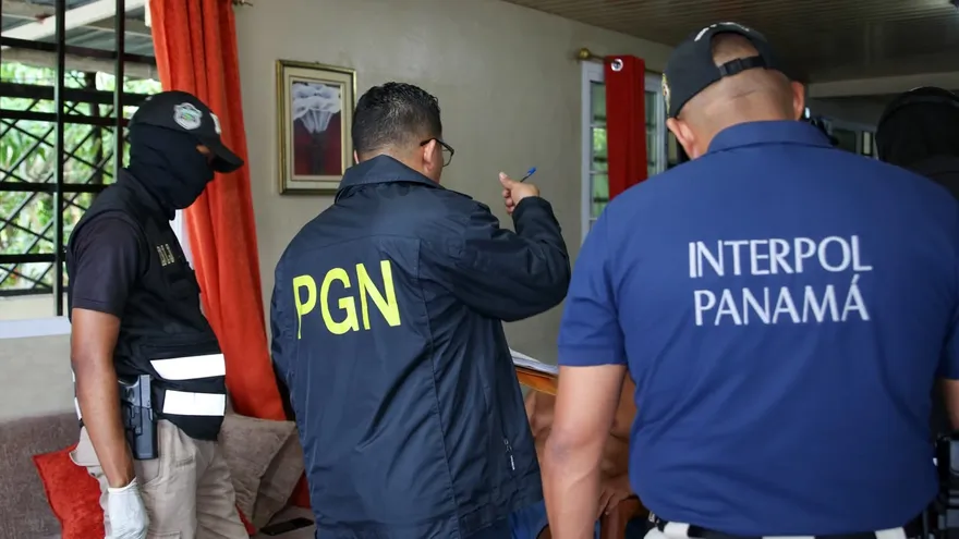 Personal del Ministerio Público, Interpol Panamá y otros estamentos