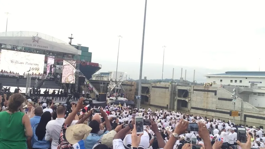 El día que los panameños inauguraron su Canal Ampliado