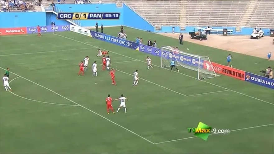 Gol de Nurse Min 70 - Costa Rica 0-2 Panam