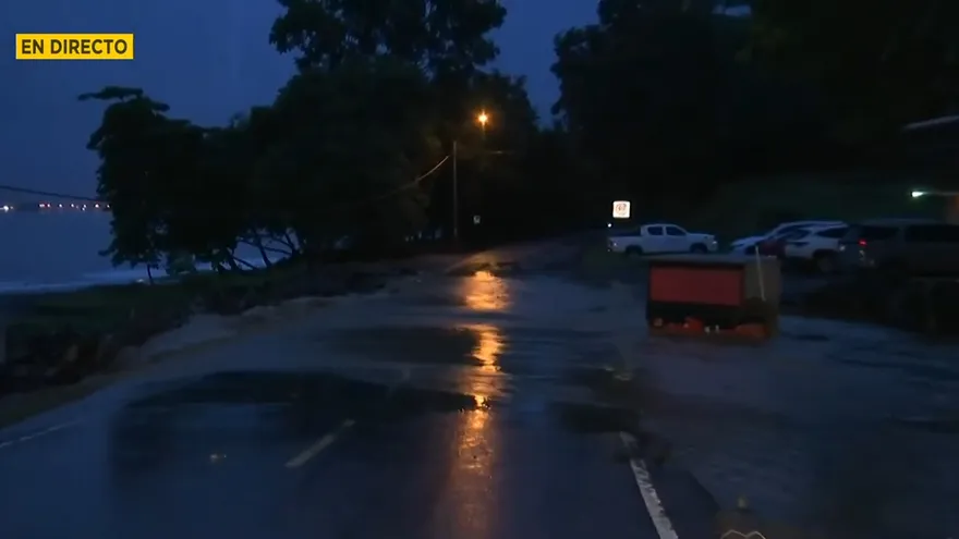 Lluvias y mal tiempo en Barú