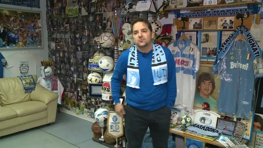 El museo Maradona de Nápoles, un tesoro bajo tierra