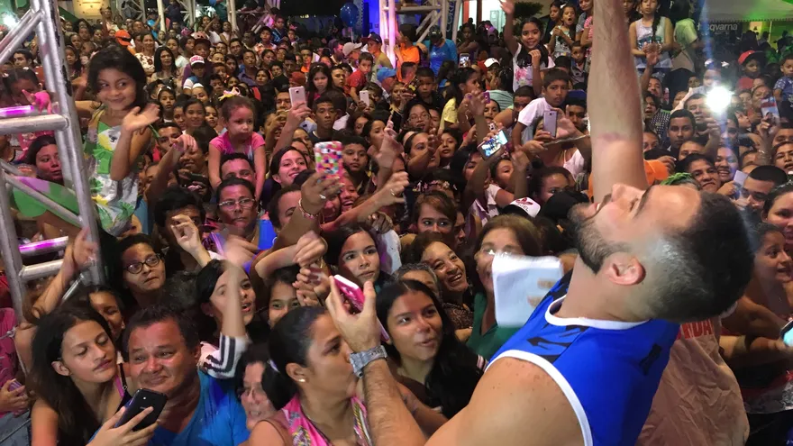 Una gran cantidad de personas asistió a la Feria Internacional de David para ver a los guerreros