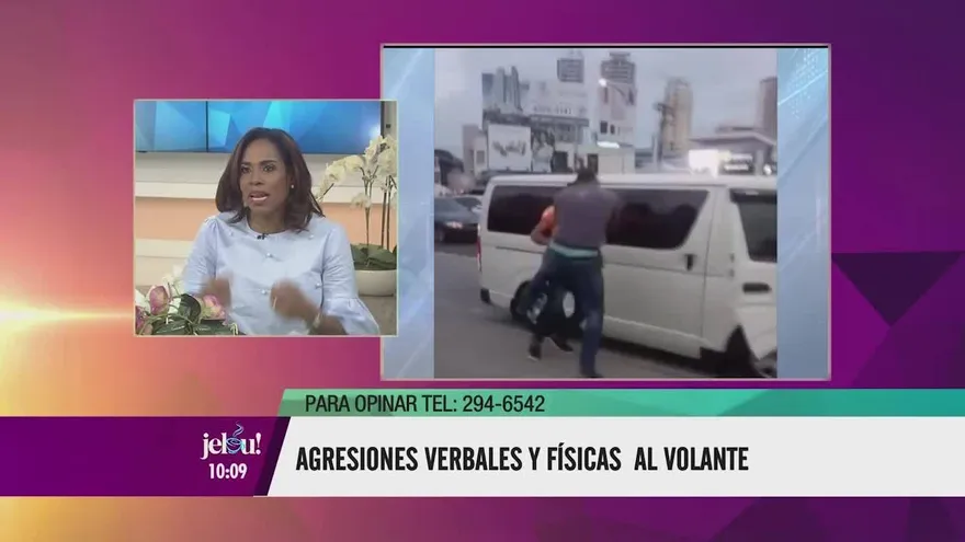 Agresiones verbales y físicas al volante