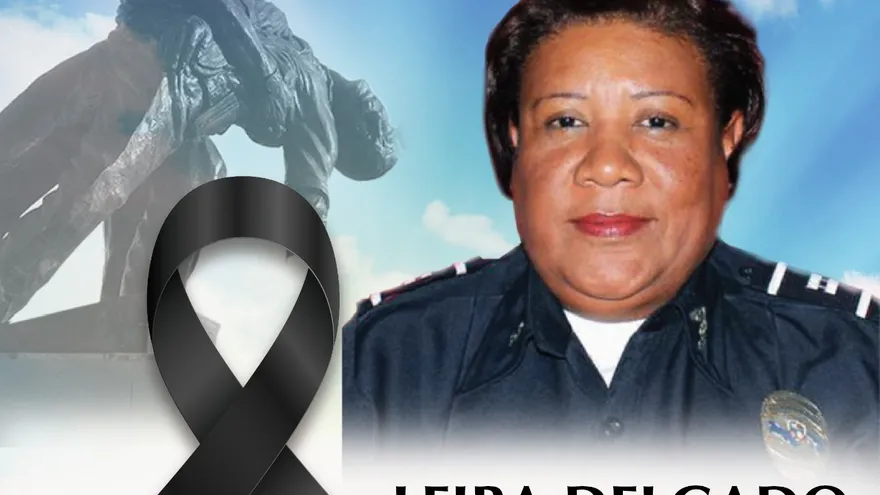 Leira Delgado, integrante de la Policía Nacional.