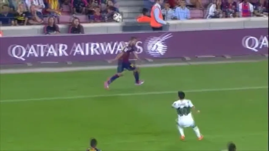 Barcelona 3-0 Elche / 2 goles de Messi