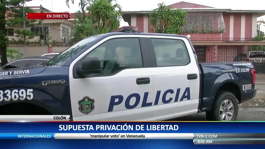 Policía investiga supuesta privación de libertad de una mujer en Colón