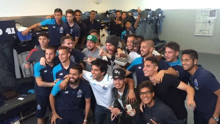 Ismael Díaz, campeón con el Porto B en la segunda de Portugal. Foto/PortoFC