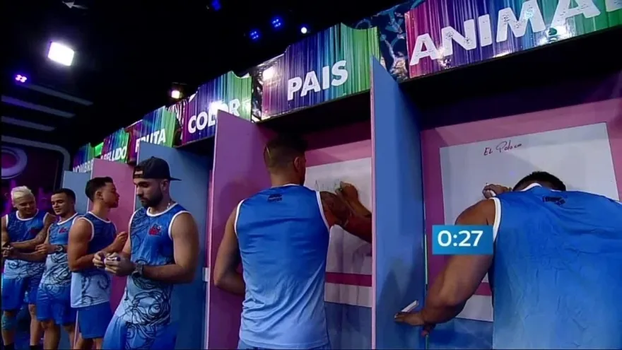 ¡Arrasadora la victoria de los hombres en Tutti Frutti!