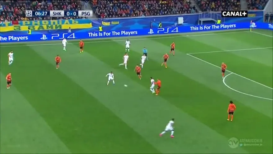 Shakhtar Donetsk 0-3 Paris Saint Germain
