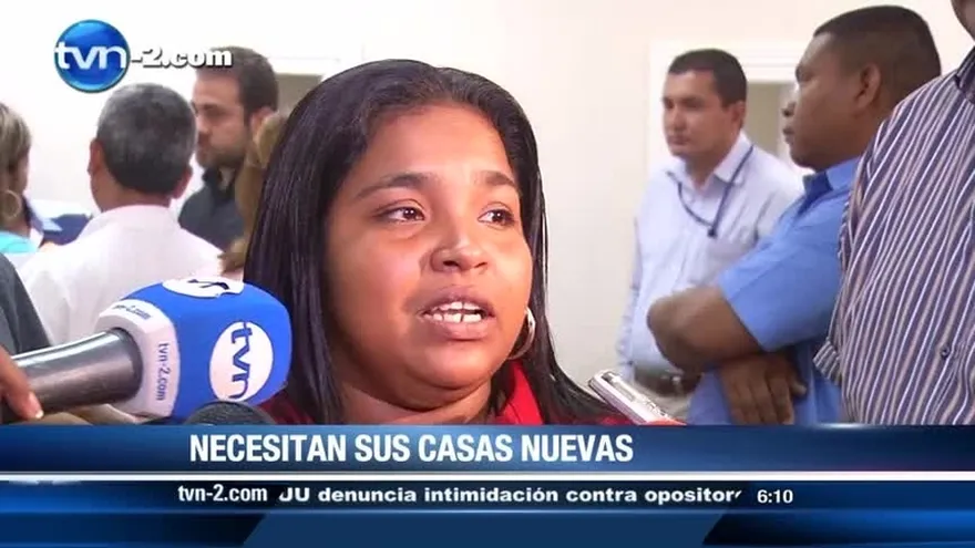 Residentes de Samaria necesitan sus casa nuevas