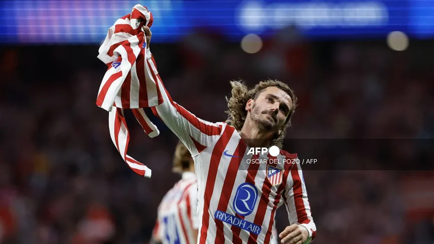 Antoine Griezmann atacante del Atlético Madrid