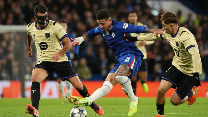 Chelsea vs Barcelona partido de UEFA Champions League