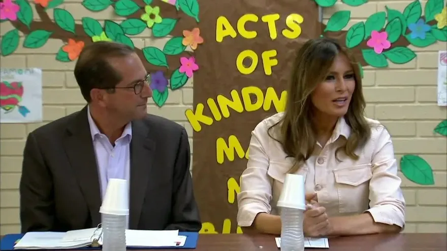 Melania Trump regresa a frontera para visita a niños inmigrantes