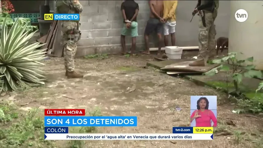 Capturan a sospechosos por hurto a extranjeros en Colón