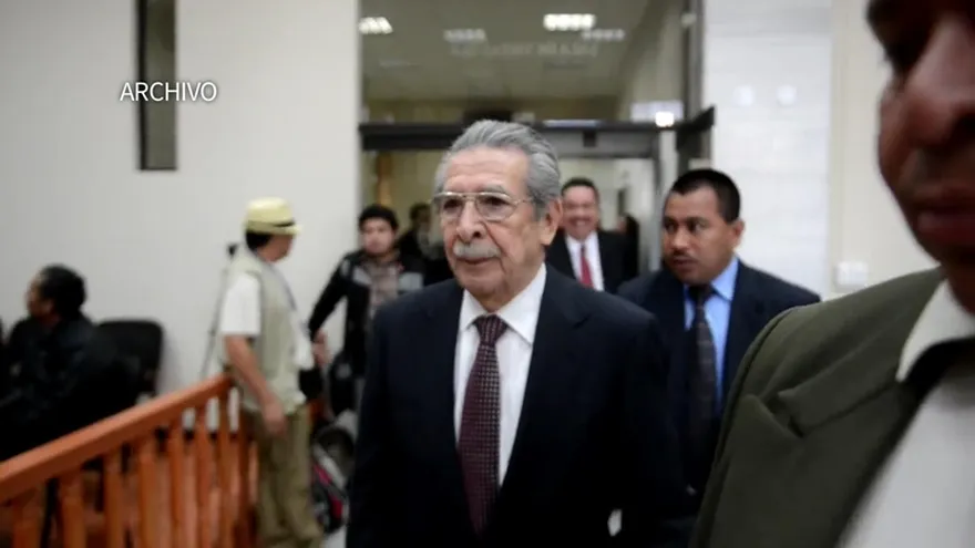 Ordenan ingreso de exdictador guatemalteco a hospital mental
