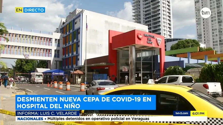 Hospital del Niño desmiente nueva variante en la instalación