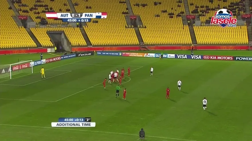 Autogol de Hormechea Min. 45+1