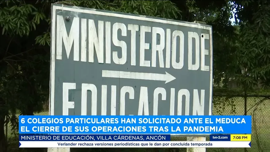 Crisis por pandemia afecta a colegios particulares