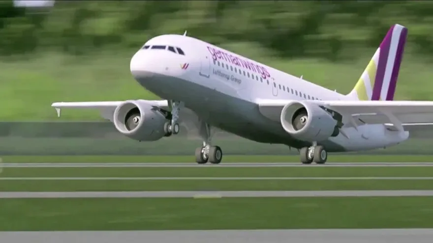 Avión accidentado en Francia tuvo una brusca caída de ocho minutos