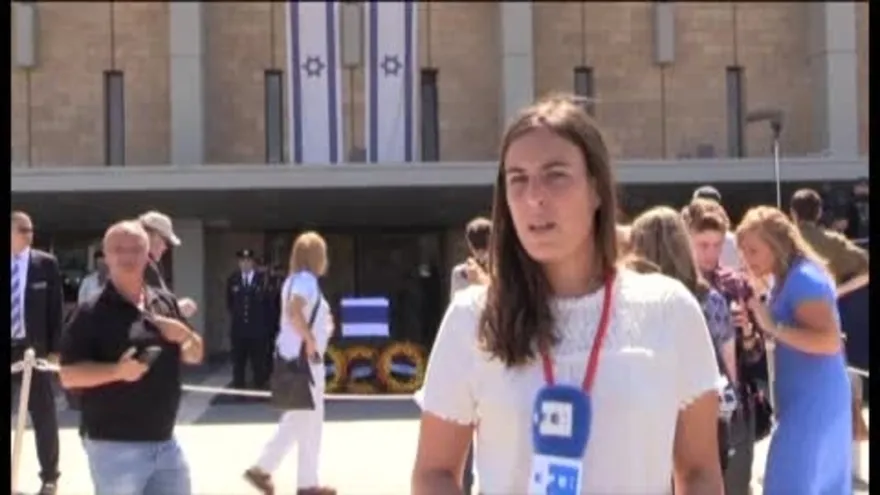 Los israelíes se despiden del expresidente Simón Peres