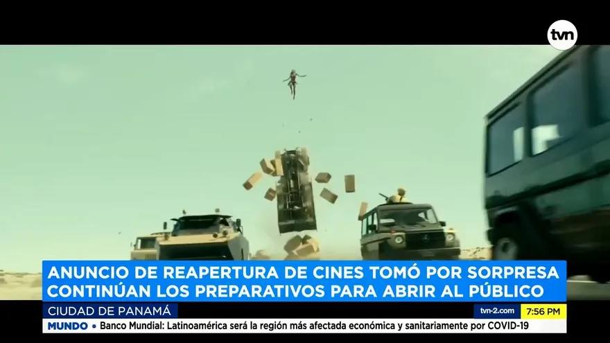 Crece la expectativa por la reapertura de los cines y estrenos en Panamá