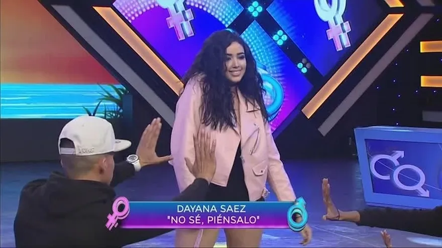 Presentación de Dayana Sáez en Esto Es Guerra