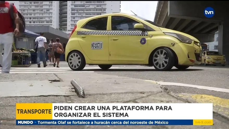 Taxistas atribuyen pérdidas económicas a plataformas digitales