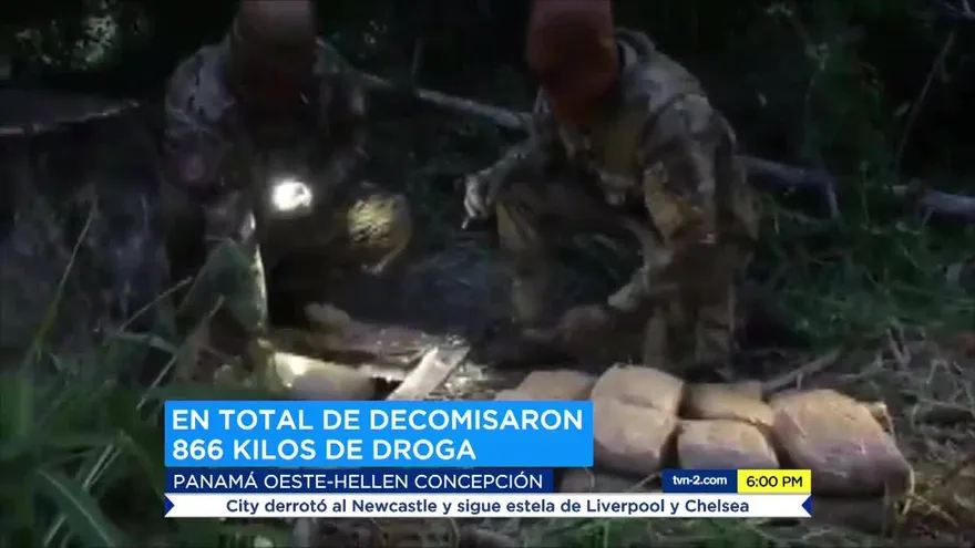 Más de 800 paquetes de drogas fueron decomisados en San Carlos